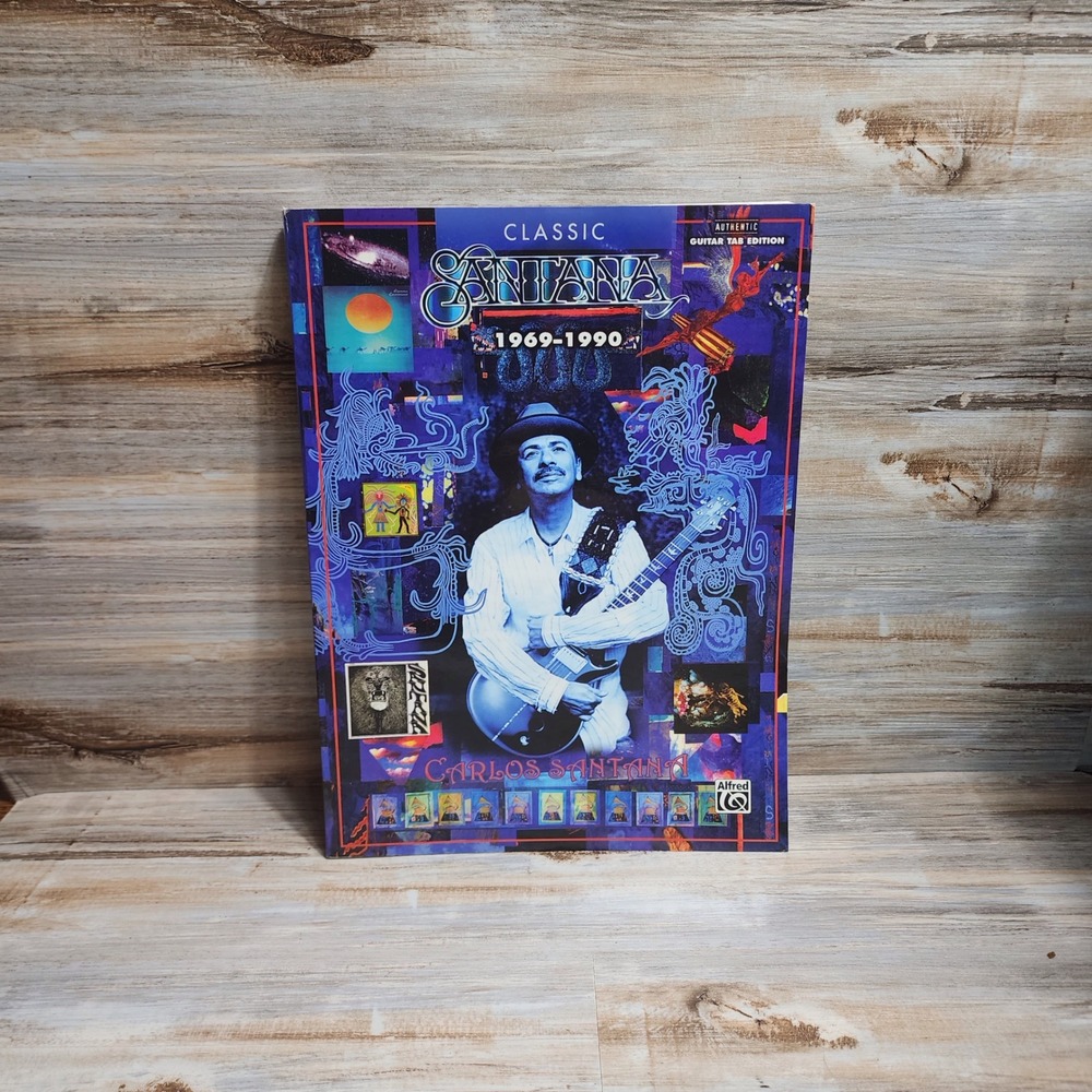 Classic Santana 1969-1990‎ Authentic Guitar Tab Edition Alfred Music Songbook